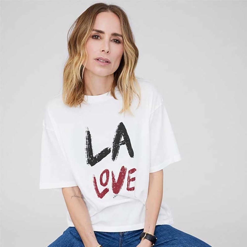 Anine Bing Cohen LA Love T Shirt Size L